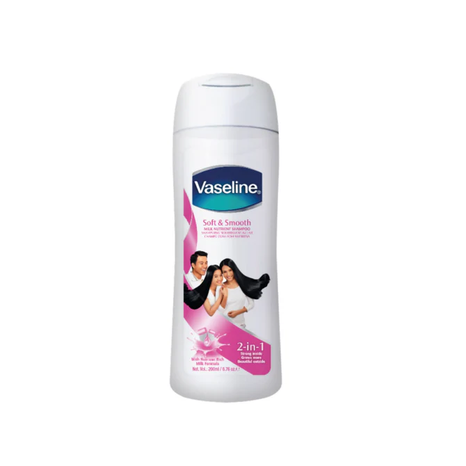 Vaseline Soft & Smooth Milk Nutrients Shampoo