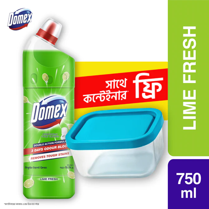 Domex Toilet Cleaning Liquid Lime Fresh